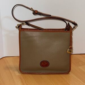 Vintage Dooney & Bourke Leather Crossbody Bag